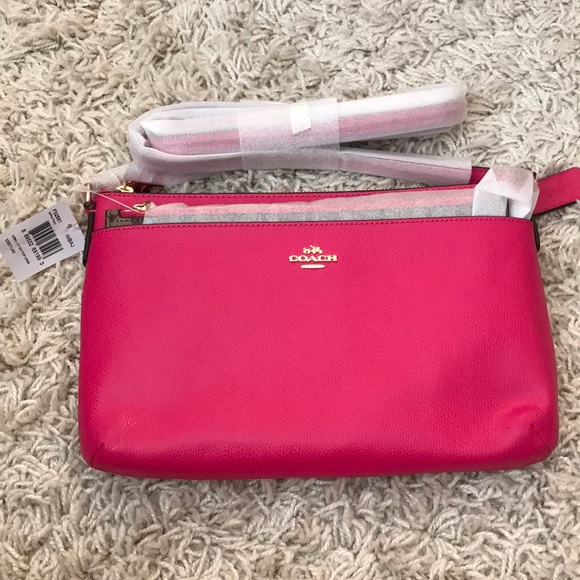 Coach Handbags - Pink Coach satchel